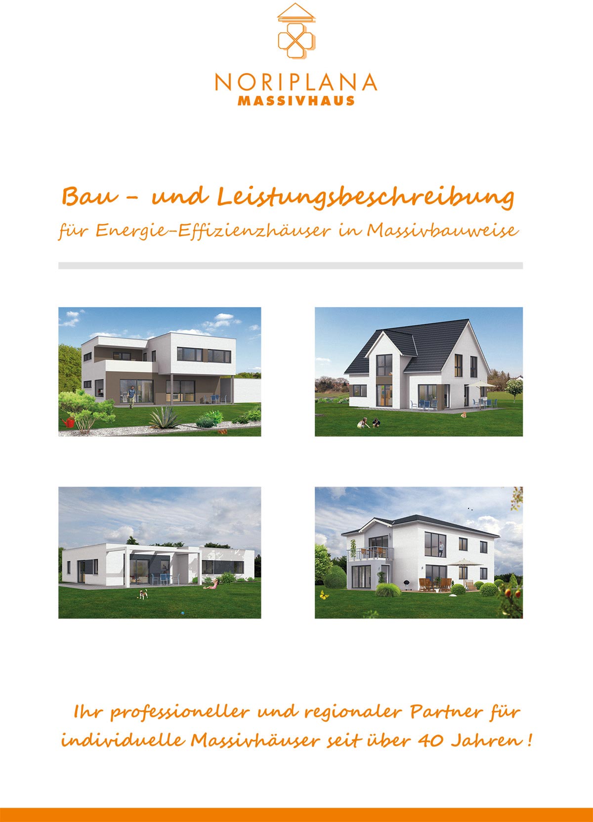 Baubeschreibung cover