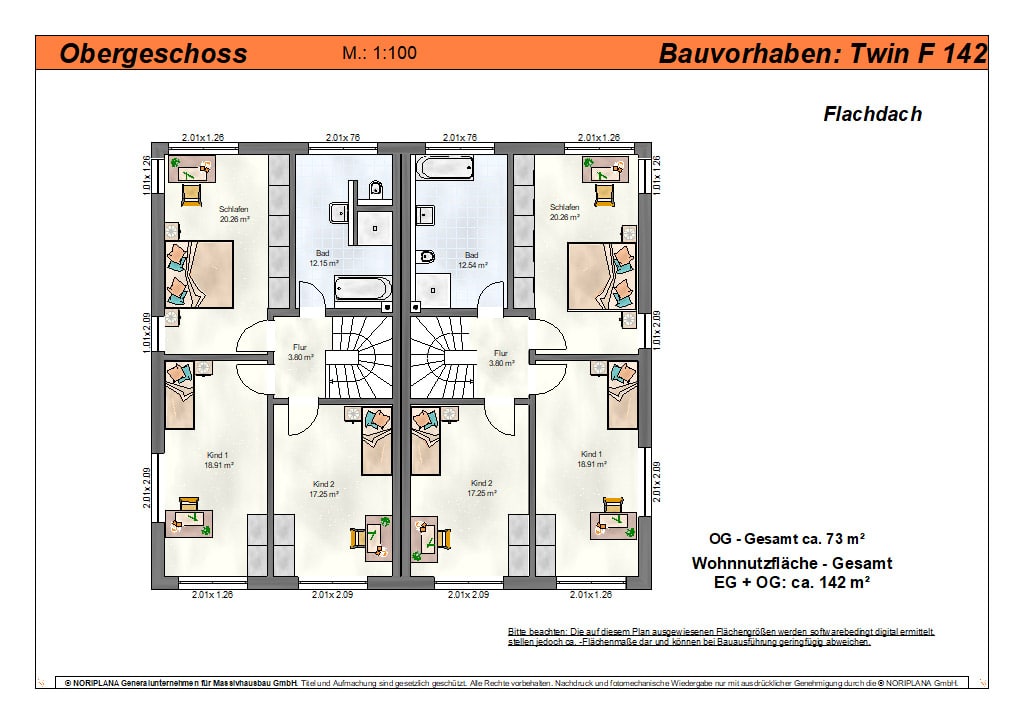 Doppelhaus twin f142 grundriss og min 2