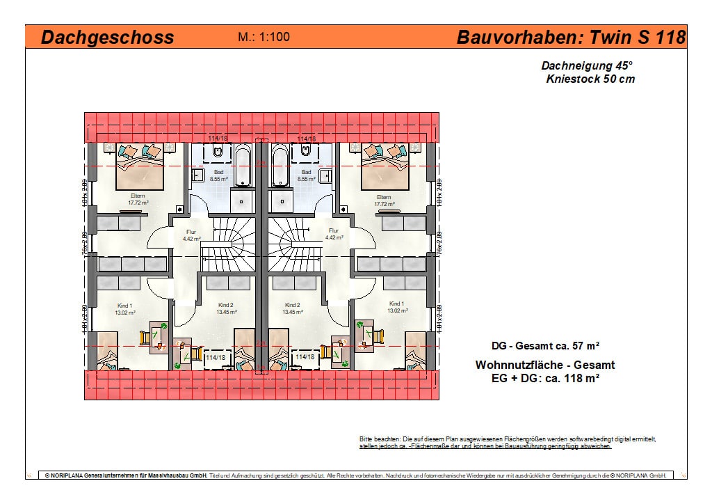 Doppelhaus twin s118 grundriss dg min 2